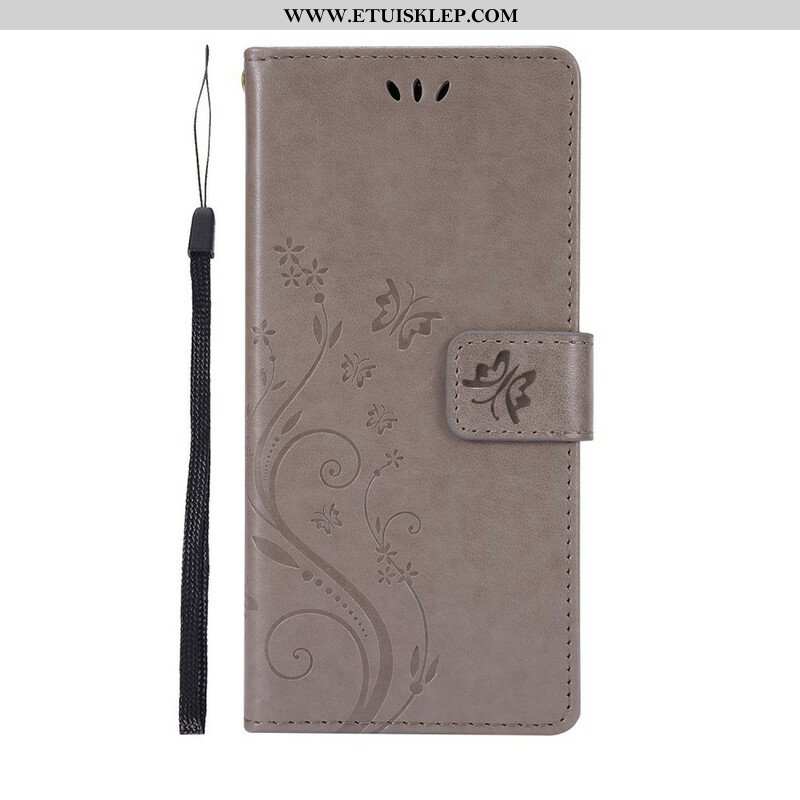 Etui Folio do Samsung Galaxy S21 5G Motyle Na Wietrze